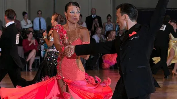Dance Vitality students at the Can-Am DanceSport Championships